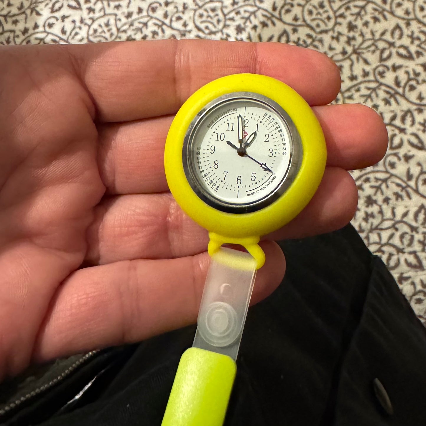 Montre d'infirmière pour massothérapeutes